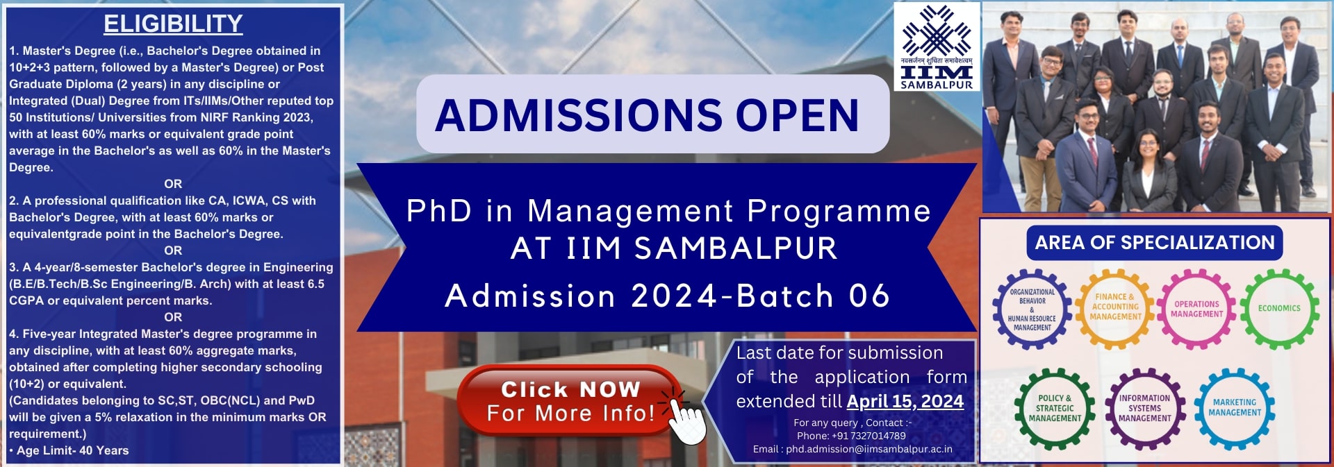 Ph.D. programme at IIM Sambalpur (1)